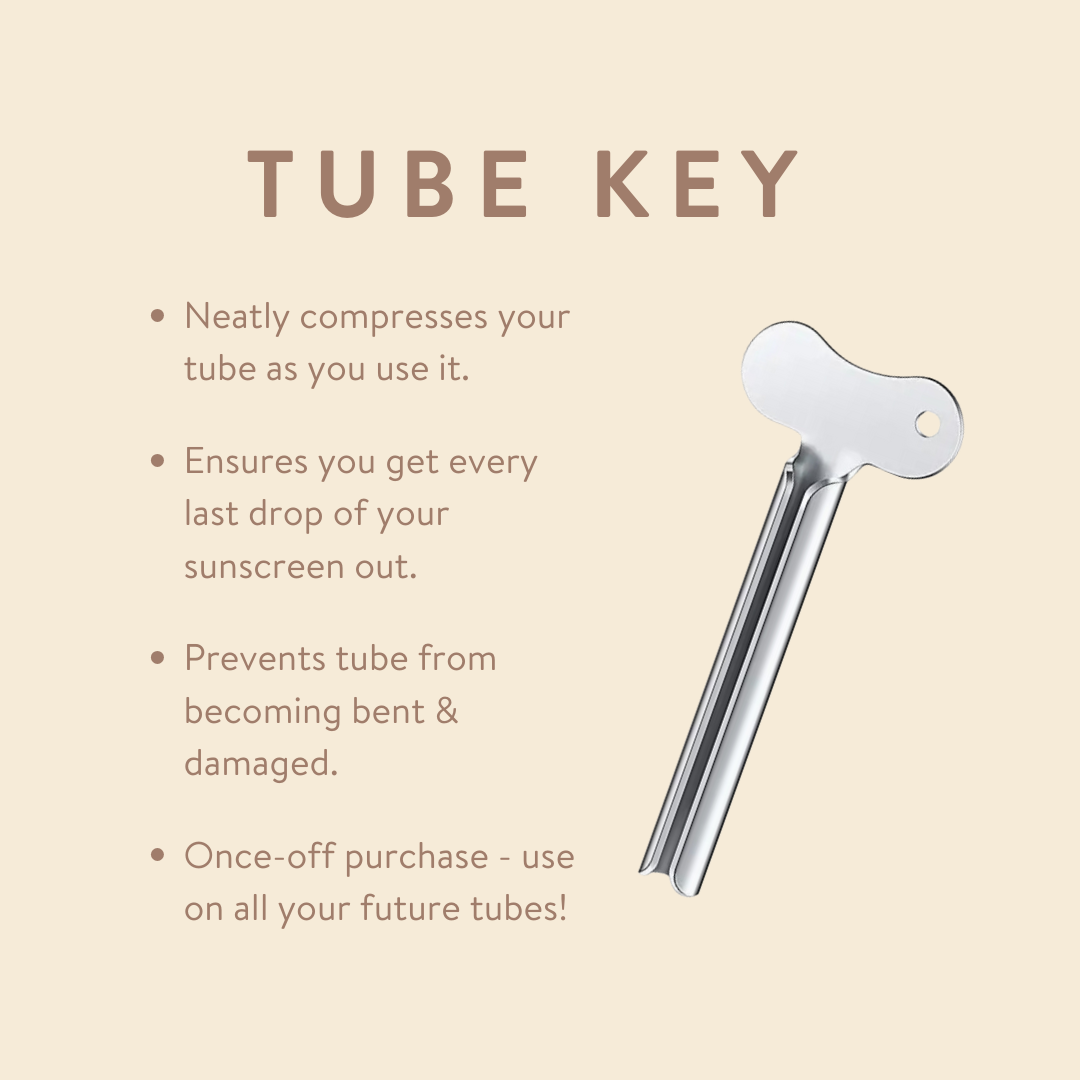 Tube Key | For Mineral Sunscreen SPF 50